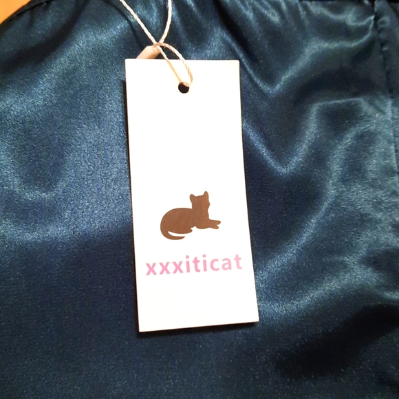 Emerald Green Dress. NWT. Size Large. - Picture 4 of 6